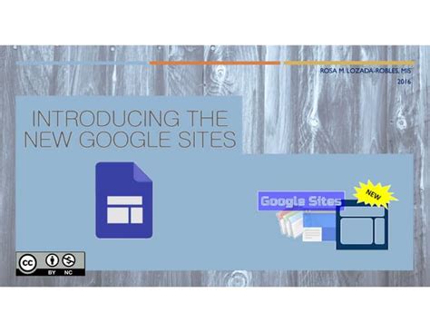 Nuevo Google Sites.